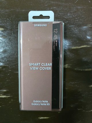 Cover Samsung Smart Clear View per Note 20 Ultra