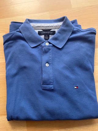 Polo Tommy Hilfiger Azul Talla L