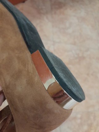 Scarpe LEA-GU marroni con lacci made in italy