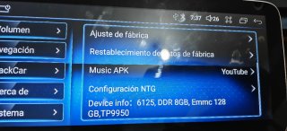 Pantalla Mercedes-Benz CLS-Class Coupe C218