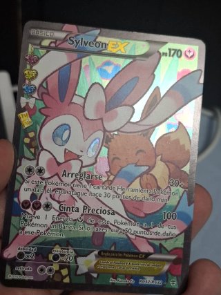 Carta Sylveon Pokemon TCG