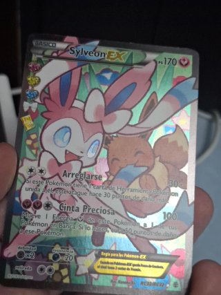 Carta Sylveon Pokemon TCG