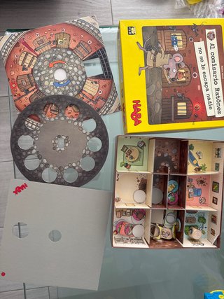 El comisario Ratónez HABA juego de mesa