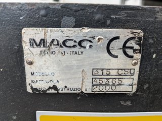 TRONZADORA SIERRA MACC