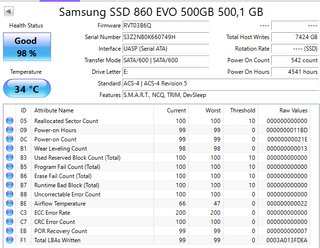 SSD Samsung 860 EVO 500GB SATA