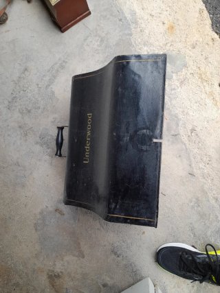 Funda Underwood máquina de escribir