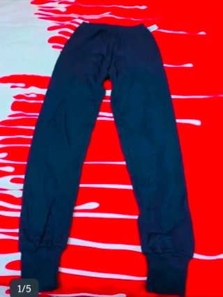 Pantalones térmicos interiores azul talla M