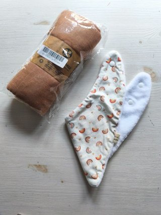 Pañuelo Maxi Lenappy + Babero a juego | NUEVO