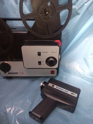 Proiettore Bauer T2 + Cinepresa