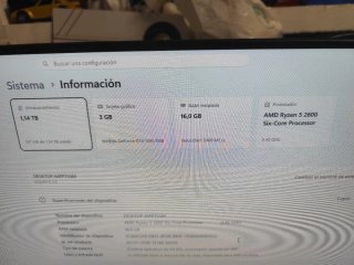 Ordenador AMD Ryzen 5 Completo
