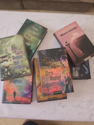 Colección de libros de misterio