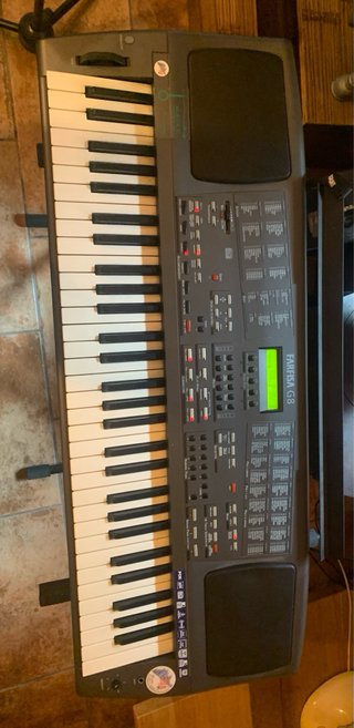 Tastiera FARFISA G8,supporto,sgabello,asta mphone