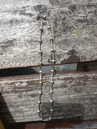 Colgante de plata con cuentas