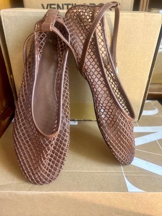 Bailarinas Mango Mesh Marrón