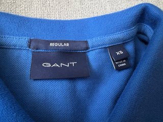 Polo Gant Azul Talla XS