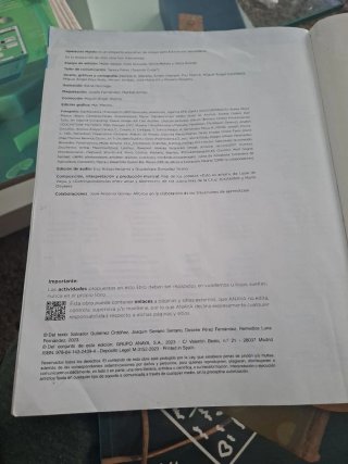 Lengua y Literatura, 2 ESO, Operación mundo