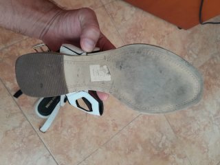 Sandali BRUNO PREMI bianchi taglia 38