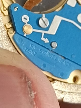 Reloj Cyma Cuarzo Vintage Dorado