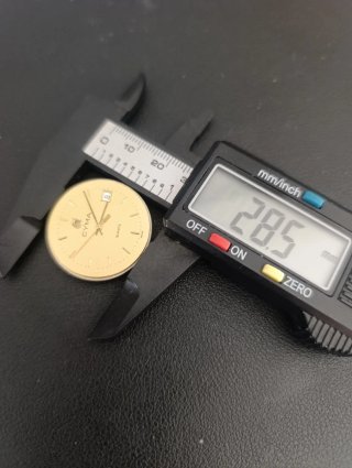 Reloj Cyma Cuarzo Vintage Dorado