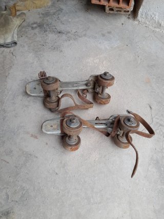 Pattini a rotelle vintage