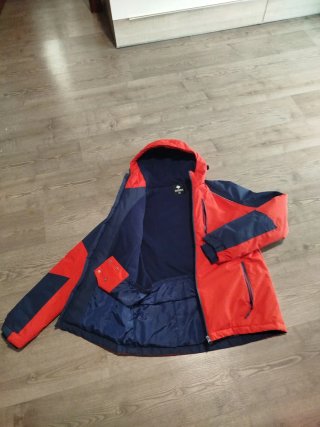 Anorak Rojo y Azul Talla S