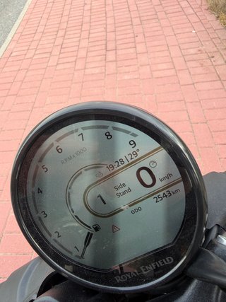 Royal Enfield Guerilla 450 Azul/Blanco