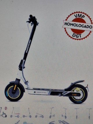 Patinete Eléctrico SmartGyro Z-One Gris