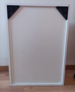 Mueble de baño negro y blanco