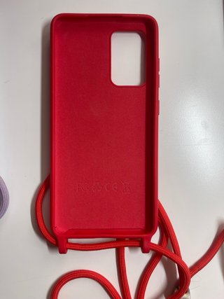 Pack 2 Fundas Móvil Samsung A52s/A53 con cuerda