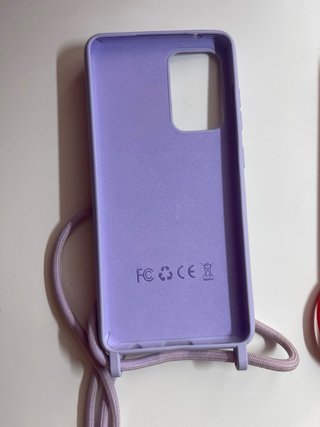 Pack 2 Fundas Móvil Samsung A52s/A53 con cuerda