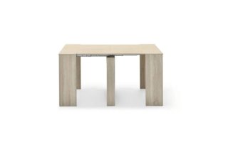 Mesa extensible madera beige