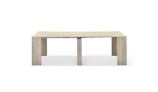Mesa extensible madera beige