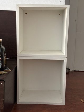 Scaffalature a cubo IKEA bianche