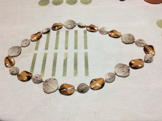 Collar dorado colgantes, gargantillas, 6,25€ unida