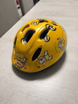 Casco Bicicleta Infantil Bell Amarillo
