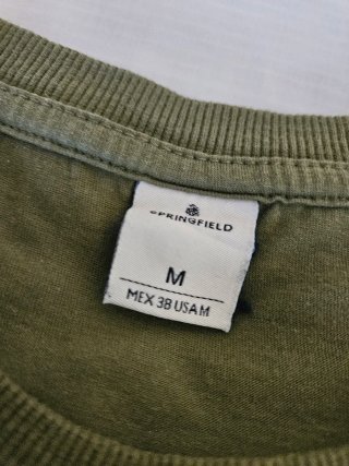Camiseta Verde Springfield Talla M