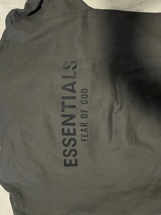 Sudadera Essentials Negra