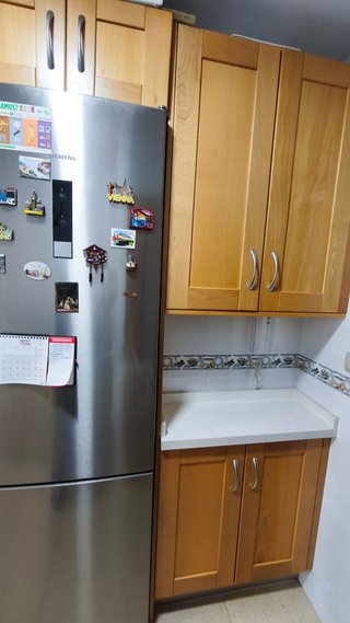 Muebles de cocina madera y metal