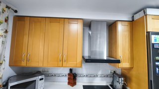 Muebles de cocina madera y metal