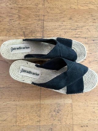 Sandalias Plataforma Stradivarius Talla 40