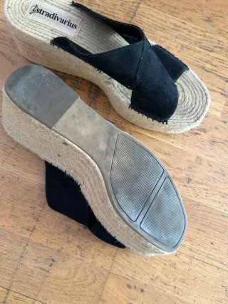 Sandalias Plataforma Stradivarius Talla 40