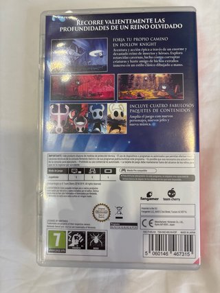 Hollow Knight Nintendo Switch