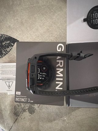Garmin Instinct 3 Solar 50mm GPS Smartwatch
