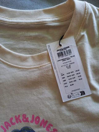 Camiseta Jack&Jones Talla M Estampado Calavera
