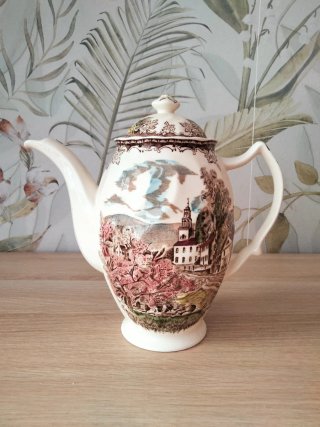 Cafetera Johnson Bros Porcelana