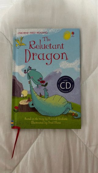 Libro Inglés The Reluctant Dragon Usborne CD