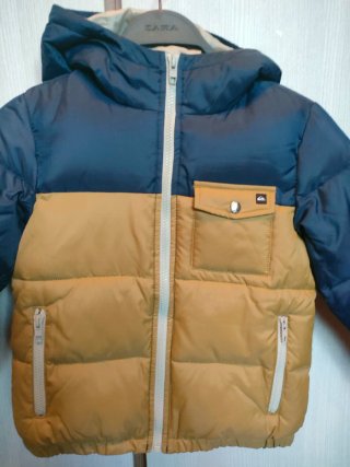 Chaqueta plumas Quiksilver 6 años