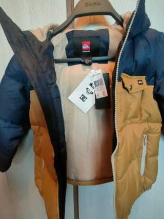 Chaqueta plumas Quiksilver 6 años