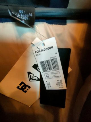 Chaqueta plumas Quiksilver 6 años