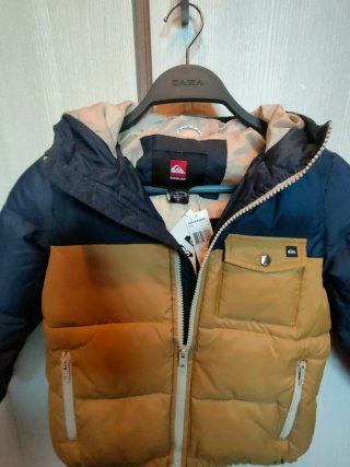 Chaqueta plumas Quiksilver 6 años